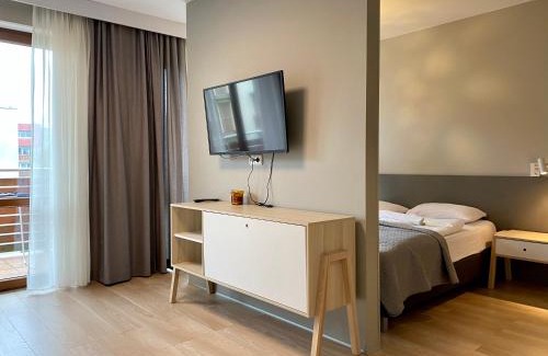 Ustka Apartamento | Apartamenty Bałtyckie - Wczasowa - osiedle zamknięte, winda, miejsce parkingowe