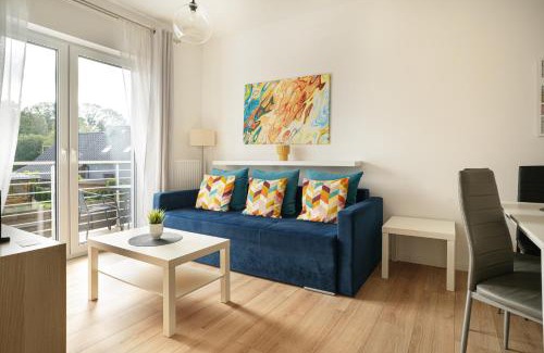 Kudowa Zdroj Apartamento | APARTAMENTY "LA VILLA" SUPERIOR II z dwoma sypialniami, balkonem, parkingiem, blisko centrum