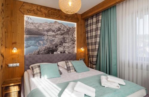 Male Ciche Apartamento | Apartamenty Małe Ciche z jacuzzi ogrodowym, widokiem na TATRY i SKY WALK