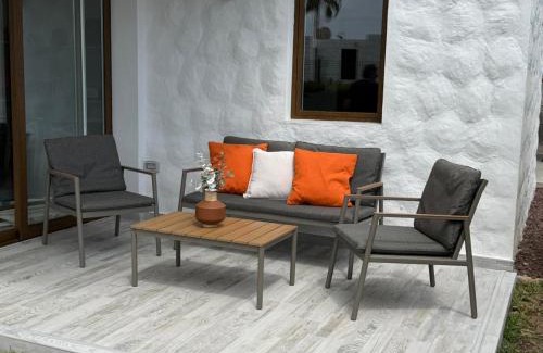 El Madronal Apartamento | Apartamerica 471, Gartenwohnung, Pool, 150 M zum Strand, Las Americas