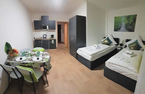 Mitte Apartamento | ❤ ApartHomes Nuremberg No. 3, 2 habitaciones, Netflix, WiFi, baño, cocina ❤