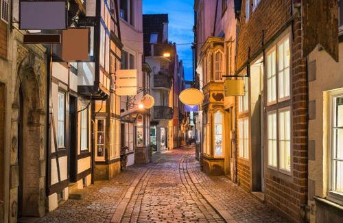 Altstadt Apartamento | Aparthotel Schnoor Bremen City 300m Dom