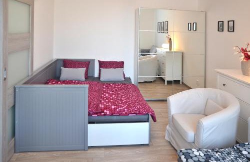 Ceska Lipa Apartamento | Apartmán 1+1 v centru České Lípy, 3.patro