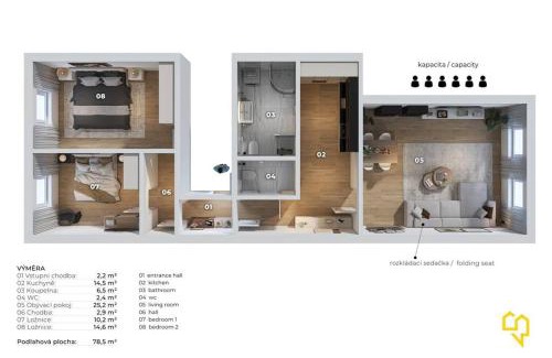 Olomouc Apartamento | Apartmán v centru Olomouce