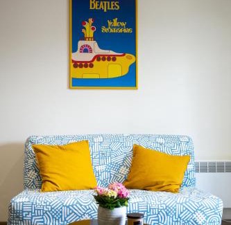 Kolin 2 Apartamento | Apartmán Yellow Submarine se slunnou terasou