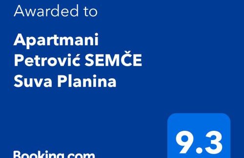Nisava District Apartamento | Apartmani Petrović SEMČE Suva Planina