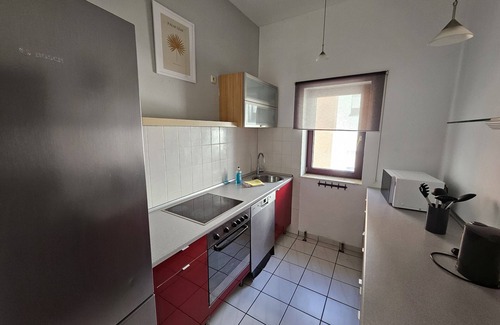 Fuldabruck Apartamento | Apartamento-Económico-Baño Privado-Vista a la Ciudad-Apartment für 4 Personen