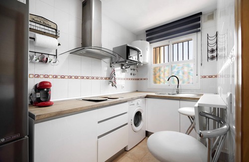Chiclana de la Frontera Apartamento | Apartamento 'Bahía D'Or Plaza' con Aire acondicionado