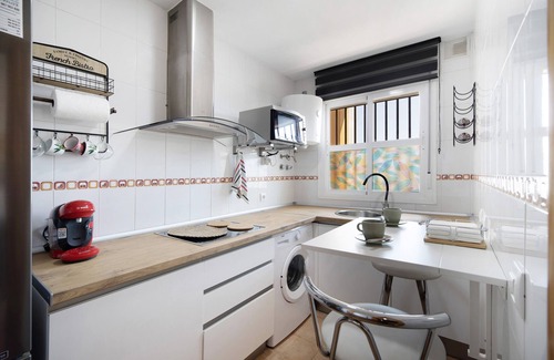 Chiclana de la Frontera Apartamento | Apartamento 'Bahía D'Or Plaza' con Aire acondicionado