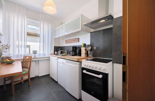Bachem Apartamento | Apartamento 'Ferienwohnung Bachem mit Balkon' con vistas a la montaña, balcón y Wi-Fi