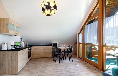Goggingen Apartamento | Apartamento 'Renate' con balcón y Wi-Fi