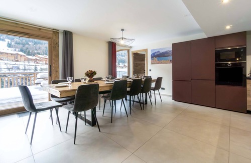 Val Cenis Apartamento | Apartamento 'Chalet La Turra' con vistas a la montaña, Wi-Fi y aire acondicionado