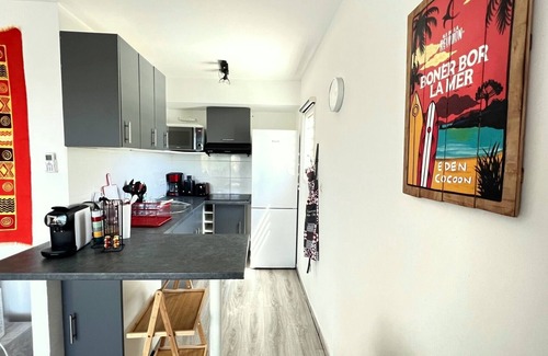 Carosse Apartamento | Apartment Eden Cocoon*** 2 rooms Saint Gillesles Bains, 5 mn Lagon