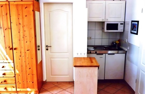 Unteruhldingen Apartamento | Apartamento '1-Zimmer' con terraza privada, jardín compartido y Wi-Fi