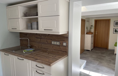 Burg Apartamento | Apartamento 1 en una propiedad de vacaciones tranquila e idílica, directamente en el río con un gran jardín