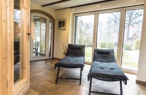 Burg Apartamento | Apartamento 1 en una propiedad de vacaciones tranquila e idílica, directamente en el río con un gran jardín