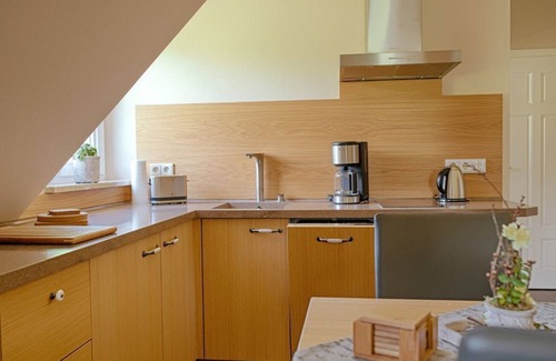 Burg-Dorf Apartamento | Apartment 1 living room/kitchenette, bedroom, shower/WC, breakfast room. - Schrebenza Apartments