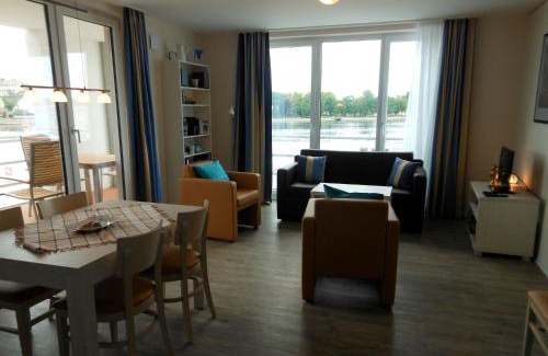 Eckernfoerde Apartamento | Apartment 20, Blickrichtung Binnenhafen WestInnenstadt