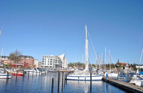 Eckernfoerde Apartamento | Apartment 20, Blickrichtung Binnenhafen WestInnenstadt