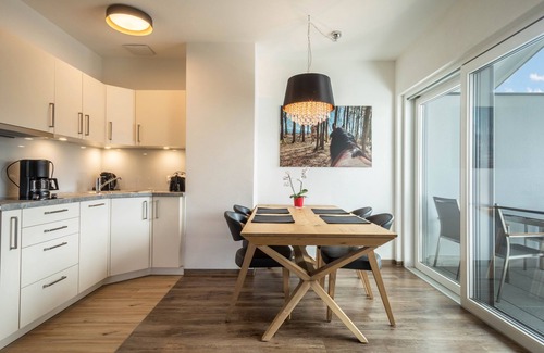 Eriskirch Apartamento | Apartamento "3 am Biohof Eriskirch" cerca del lago de Constanza con balcón y jardín