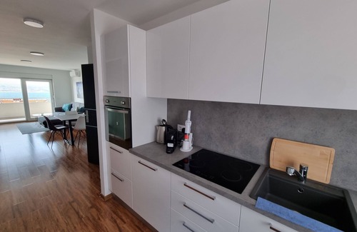 Selce Apartamento | Apartment (4-5 persons) with sea view (250m to the beach) and air conditioning