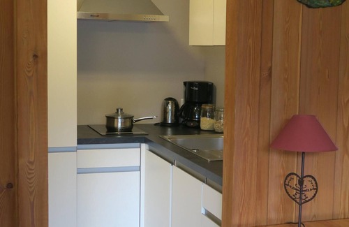 Les Praz-de-Chamonix Apartamento | Apartamento, 5 minutos del teleférico, con vistas al Mont Blanc, 4 plazas, WIFI