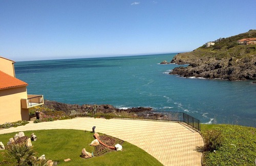 Collioure Apartamento | Apartamento 5 personas, pies en el agua, vista al mar, Collioure