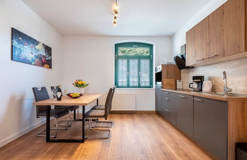 Porschdorf Apartamento | Apartamento '5' con terraza privada, jardín compartido y Wi-Fi