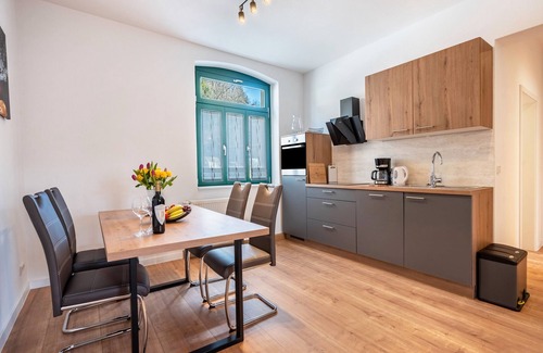 Porschdorf Apartamento | Apartamento '5' con terraza privada, jardín compartido y Wi-Fi