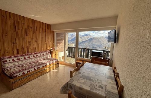 Auris Apartamento | Apartamento para 6 personas a pie de pistas con balcón - Auris en Oisans