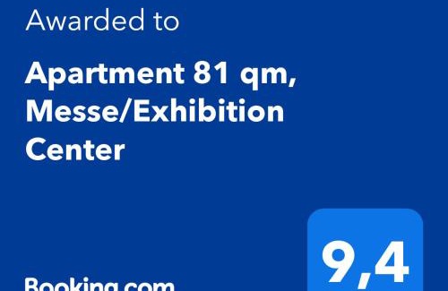 Gartenstadt Apartamento | Apartment 81 qm, Messe/Exhibition Center