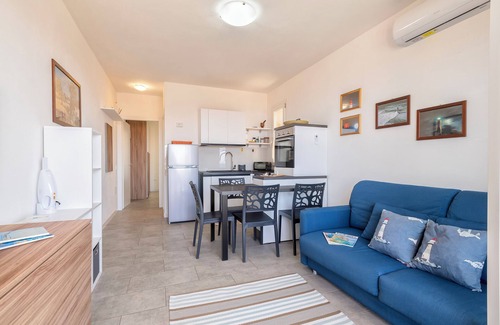 Castelsardo Apartamento | Apartamento 'Ad Occhi Aperti' con vistas al mar, Wi-Fi y aire acondicionado