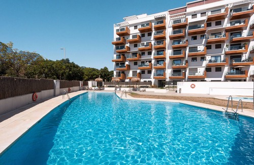 Torre del Mar Apartamento | Apartamento 'Adhara 053' con vistas al mar, Wi-Fi y aire acondicionado