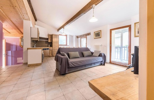Canale di Tenno Apartamento | Apartamento Agriturismo "Al Gallo Nero Lilla" cerca del Lago de Garda con jardín y Wi-Fi