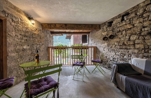 Canale di Tenno Apartamento | Apartamento Agriturismo "Al Gallo Nero Miele" cerca del lago de Garda con vistas a la montaña
