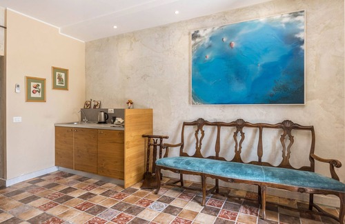 Sona Apartamento | Apartamento 'Agriturismo Tenuta Corte Tese' con jardín compartido y aire acondicionado