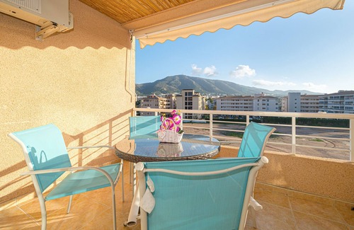 El Albir Apartamento | Apartamento "Alborada Golf 1 3c Spaniahome" con vistas a la montaña, piscina compartida y Wi-Fi