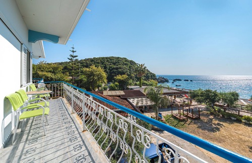Parga Apartamento | Apartamento 'Alex Bar 7' con vistas al mar, Wi-Fi y aire acondicionado