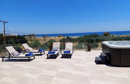 Kolymbia Apartamento | Apartamento 'Alexa 3' con terraza privada, Wi-Fi y aire acondicionado