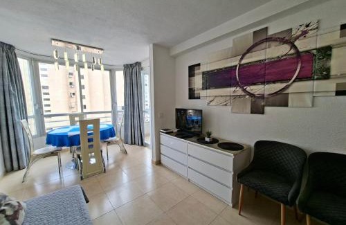 Benidorm Apartamento | Apartment Alhambra Rincon de Loix Benidorm-sea view-balcony, free parking, Wi-Fi, pool, new air conditioning