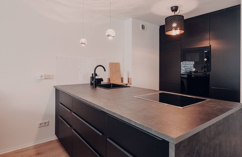 Oberstaufen Apartamento | Apartamento 'Alpen Art Chalet' con vistas a la montaña, jardín compartido y Wi-Fi