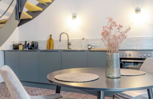 Gleisweiler Apartamento | Apartamento "Altes Pfarrhaus - das Kelterhaus" con terraza compartida y Wi-Fi