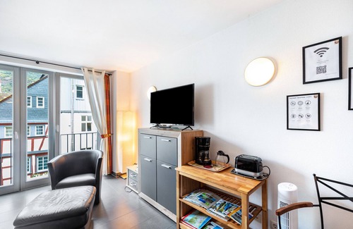 Mainz-Bingen Apartamento | Apartamento "Altstadtquartier" con vistas al castillo