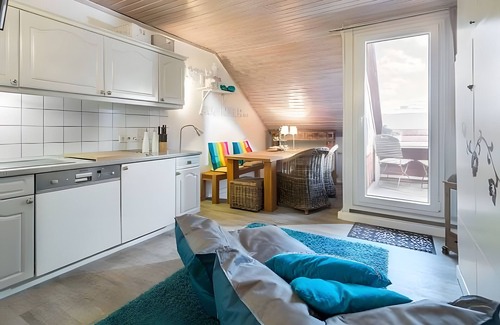 Norderney Apartamento | Apartamento 'Am Alten Rathaus' con balcón y Wi-Fi