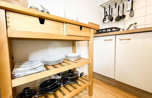 Wahren Apartamento | Apartment am Auensee mit großer Terrasse & Privat-Parkplatz