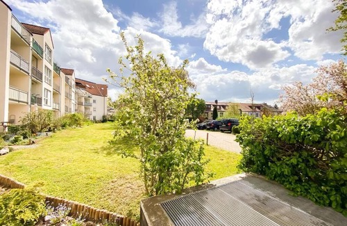 Wahren Apartamento | Apartment am Auensee mit großer Terrasse & Privat-Parkplatz