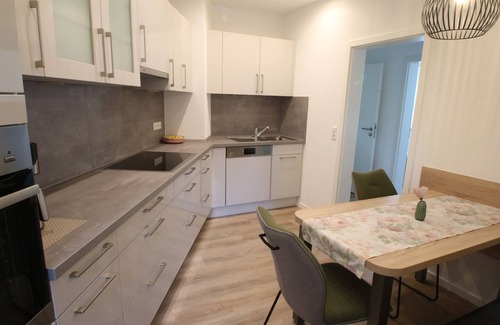 Stockach Apartamento | Apartamento 'Am Stadtwall' con balcón y Wi-Fi