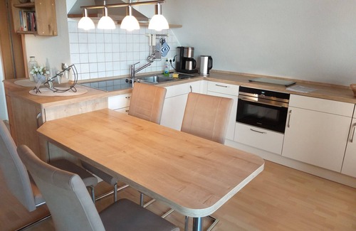 Altenhagen Apartamento | Apartamento "anclaje" zona tranquila, sauna, W-LAN, jardín, bicicletas