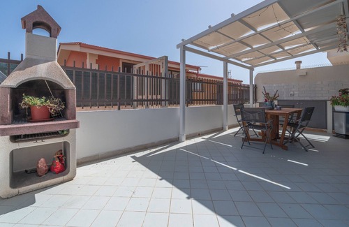 Portopalo di Capo Passero Apartamento | Apartamento "Andromeda Luxury Home" con terraza privada y Wi-Fi