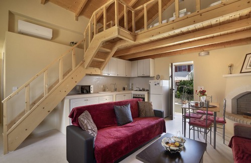 Kithira Apartamento | Apartamento 'Angel's 1' con terraza compartida, Wi-Fi y aire acondicionado